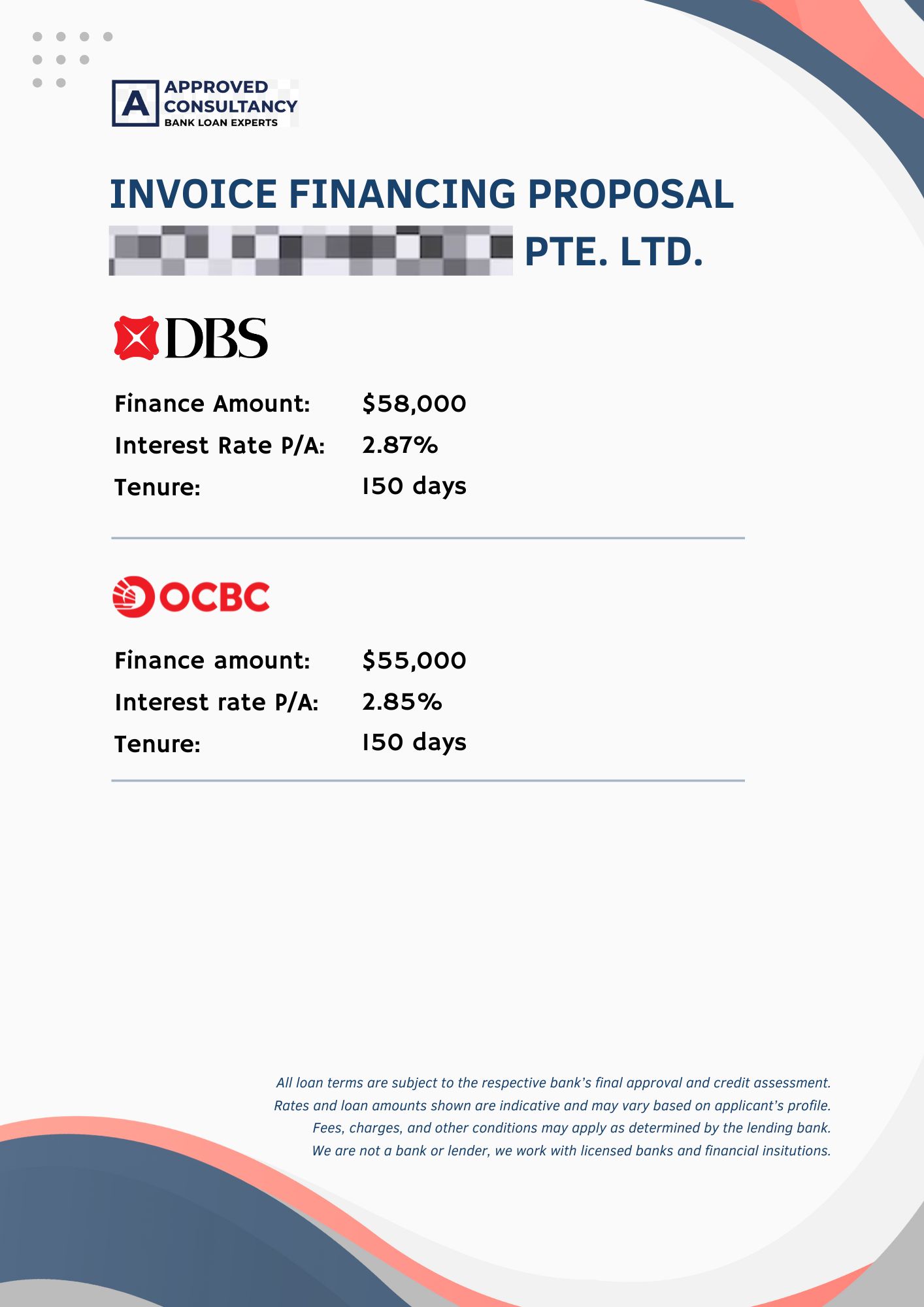 An Example of Invoice Financing Proposal 1